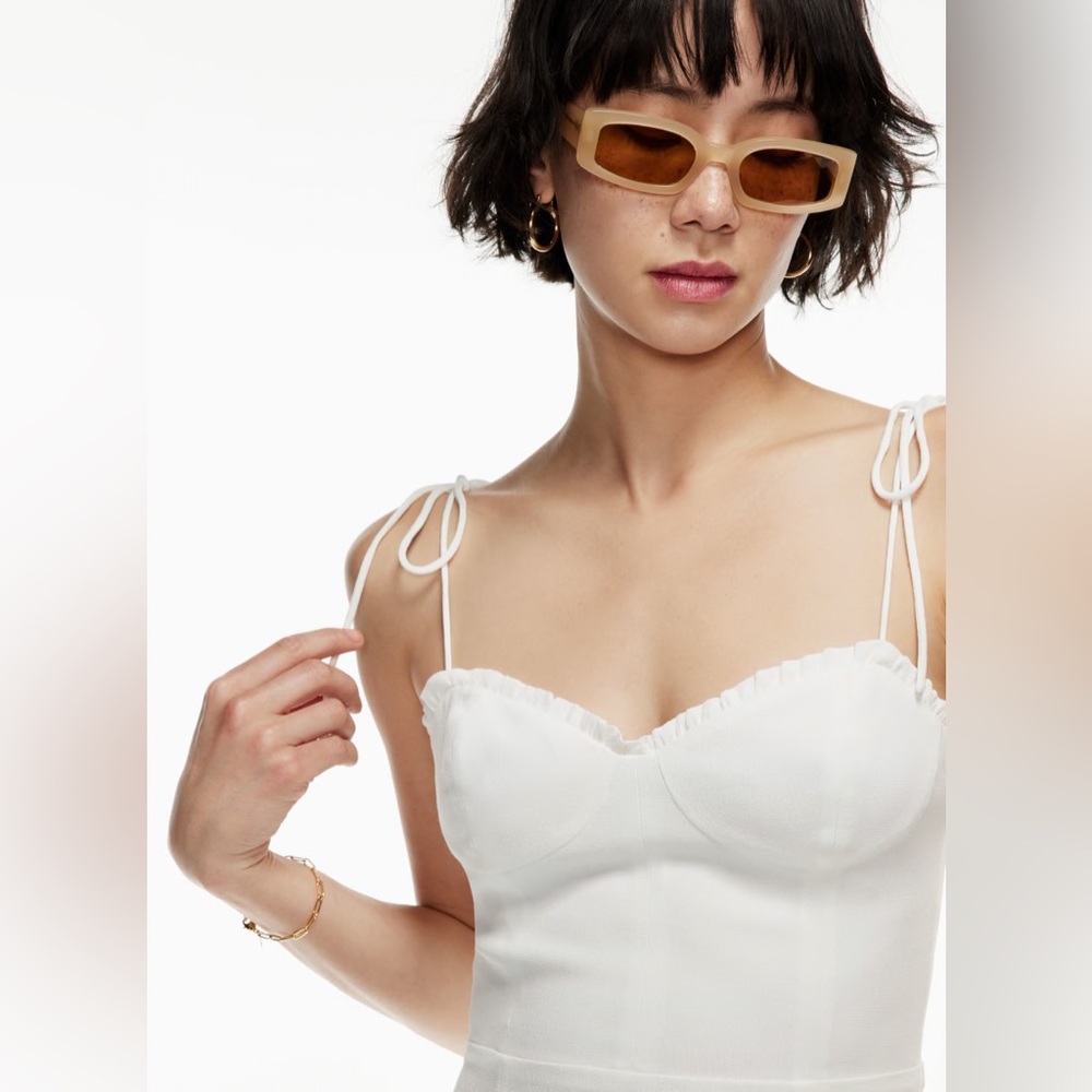 Aritzia Wilfred Fable dress white size 00 - Picture 4 of 12